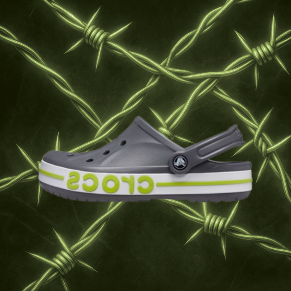 Crocs "Bayaband Clog Black/Green"