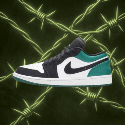 Jordan 1 Low "Mystic Green"