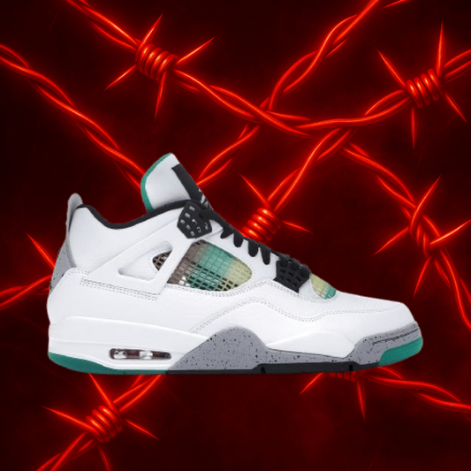Jordan 4 "Lucid Green Rasta"