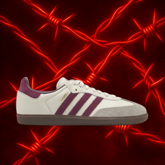 Samba "Putty Grey Maroon"