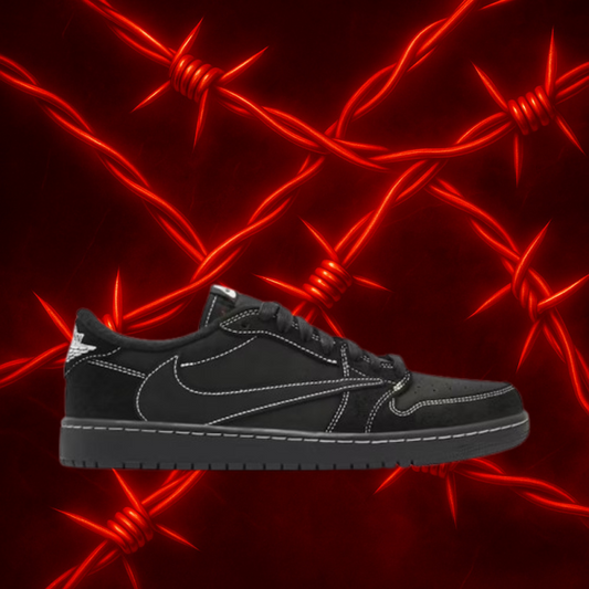 Jordan 1 Low "TS Black Phantom"