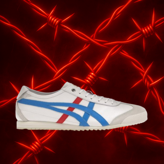 Asics "White Directoire Blue"