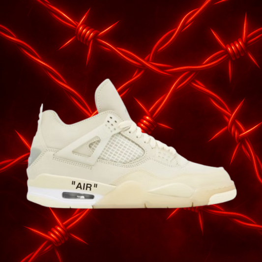 Jordan 4 "Off-White Sail"
