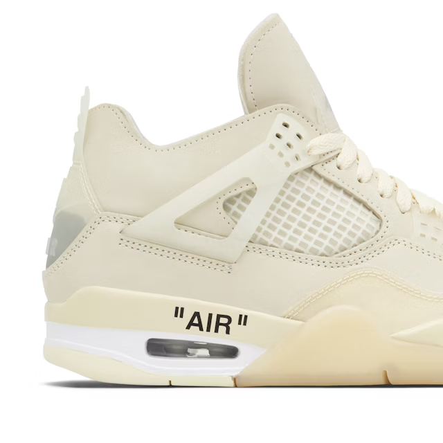 Jordan 4 "Off-White Sail"