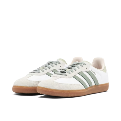 Samba "Cloud White Green Putty"