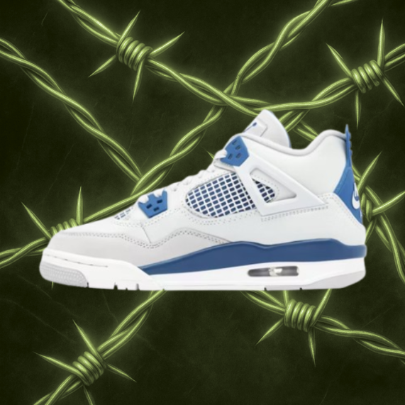 Jordan 4 "Military Blue"