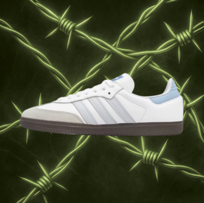 Samba "Core White Halo Blue"