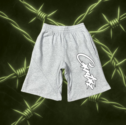 Corteiz Short "Gray White"