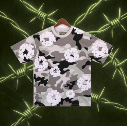 Denim Tears T-Shirt "Gray Camo"