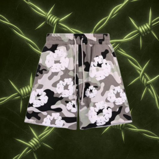 Denim Tears Short "Gray Camo"